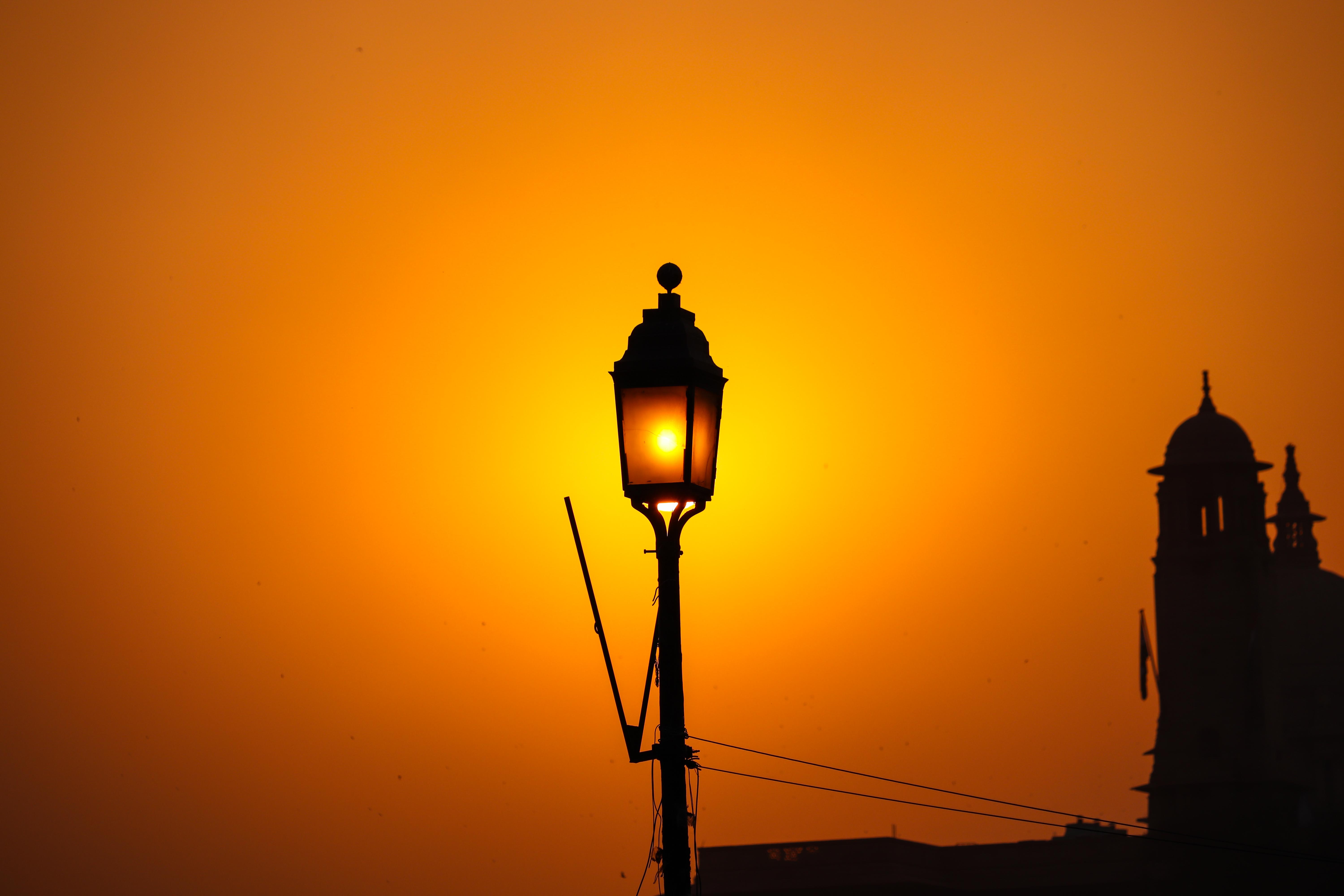 street light, new delhi, india, road, travel-delhi, delhi-monuments, Amar-Jawan-Jyoti, Shanti-Path